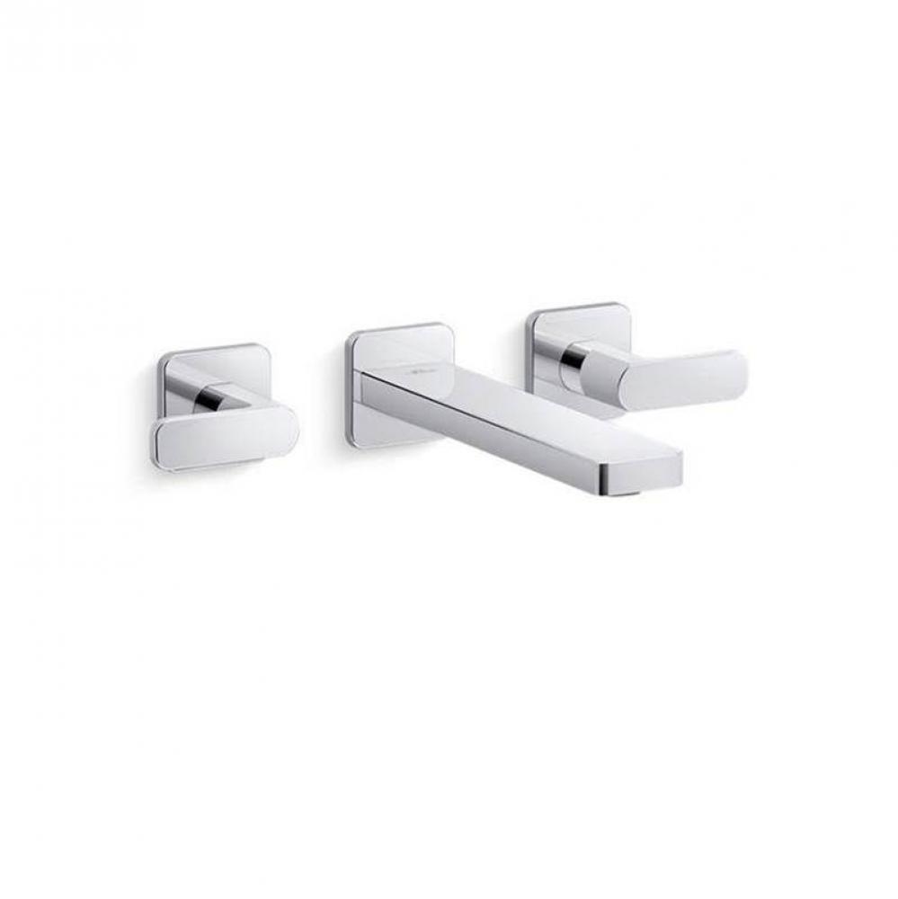 Parallel® Wall-mount bathroom sink faucet trim, 1.2 gpm