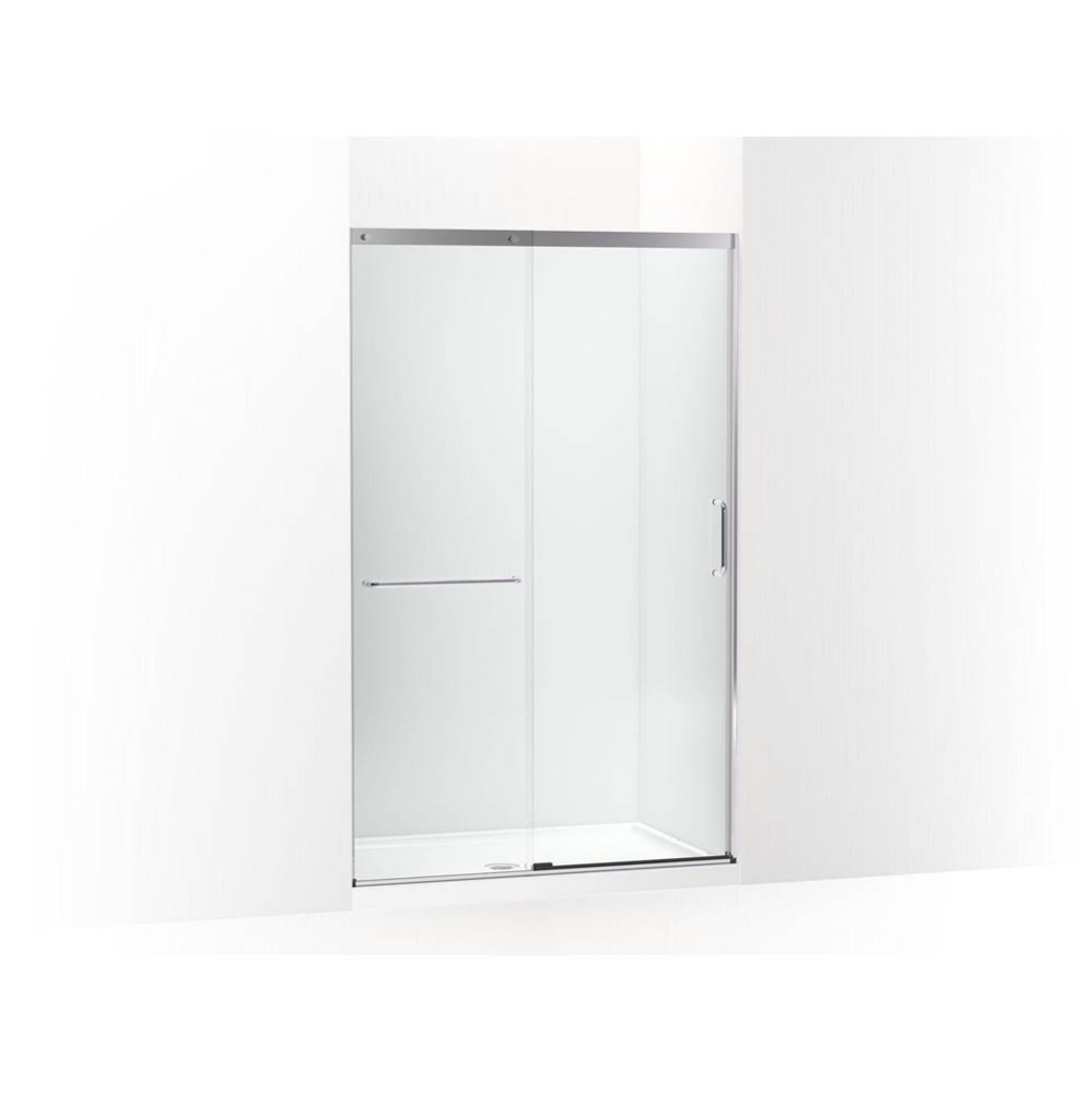 Elate® Sliding shower door, 75-1/2'' H x 44-1/4 - 47-5/8'' W, with heavy