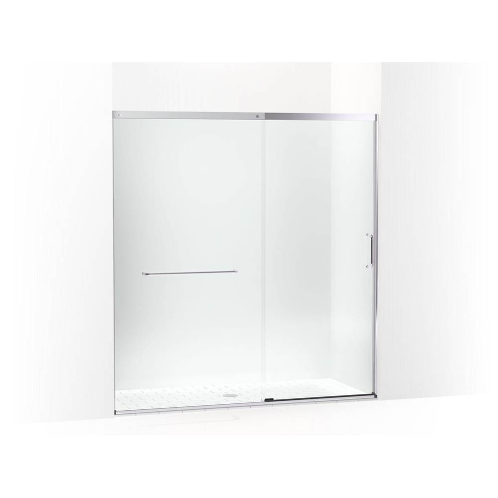 Elate® Sliding shower door, 75-1/2'' H x 68-1/4 - 71-5/8'' W, with heavy