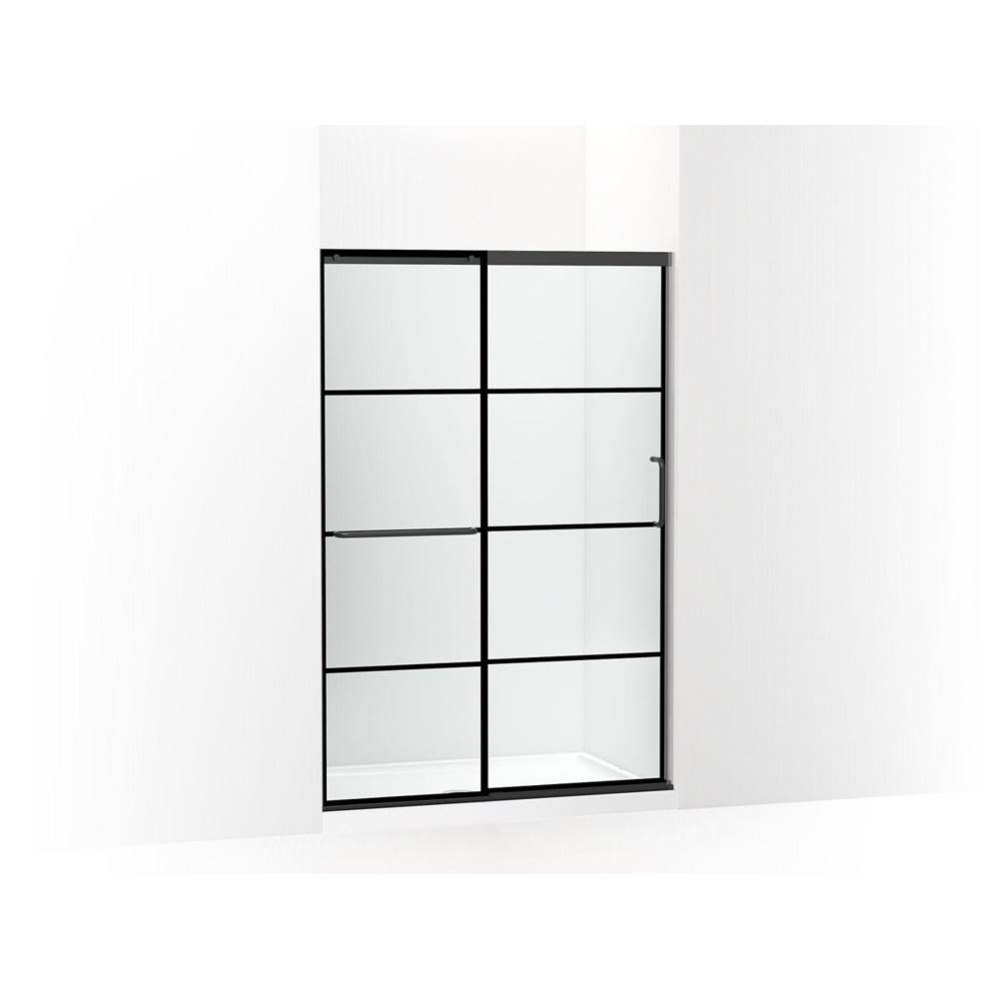 Elate® Sliding shower door, 70-1/2'' H x 44-1/4 - 47-5/8'' W, with 1/4&ap