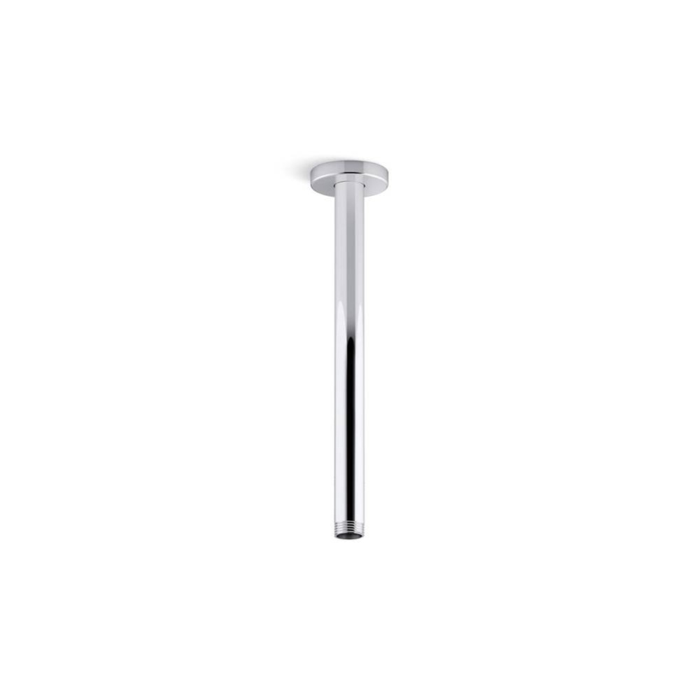 Statement® 12'' ceiling-mount single-function rainhead arm and flange