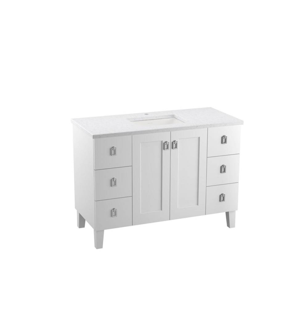 Poplin® 48'' bathroom vanity cabinet