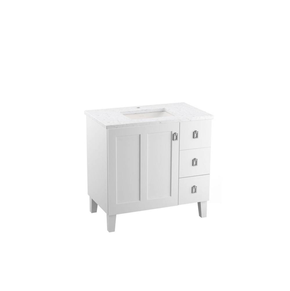 Poplin® 36'' bathroom vanity cabinet