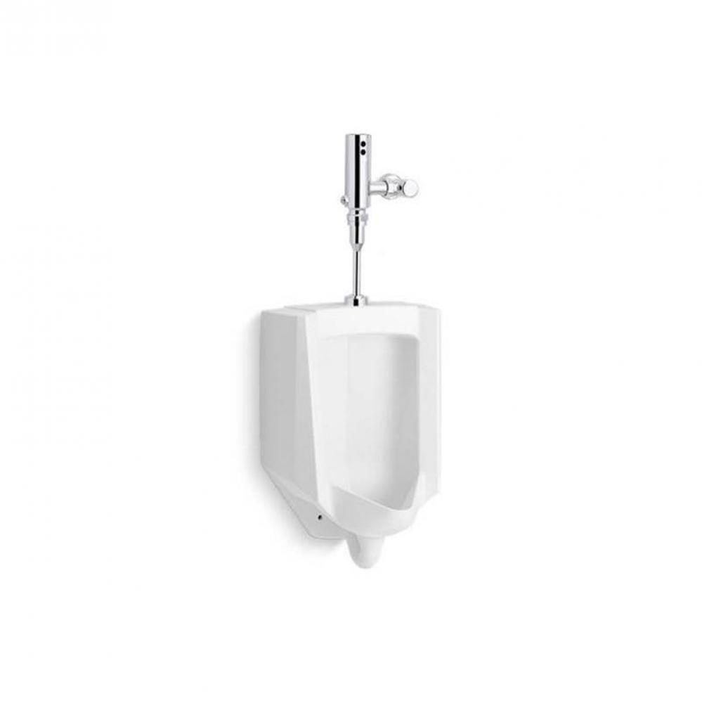 Bardon™ High-efficiency urinal with Mach® Tripoint® touchless DC 0.125 gpf flushometer