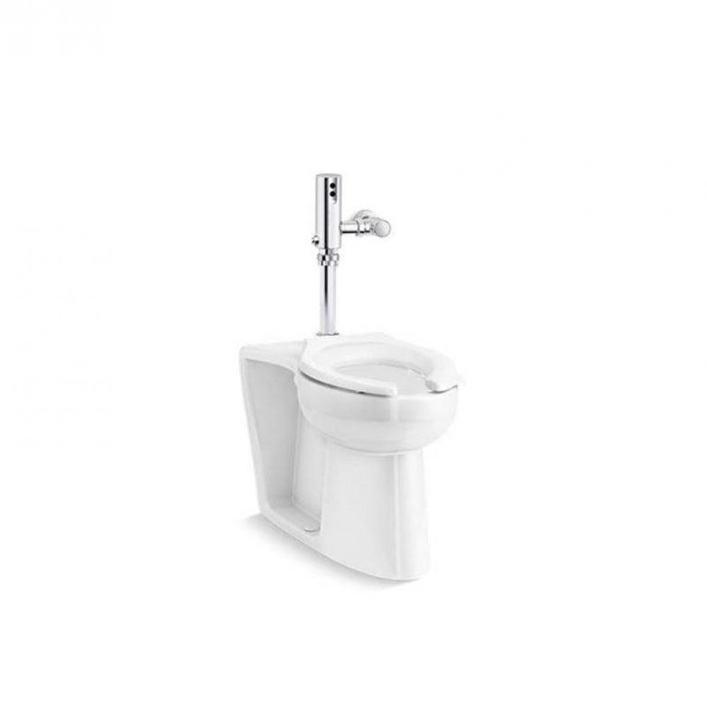 Modflex® Adjust-a-Bowl® Antimicrobial toilet with Mach® Tripoint® touchless DC