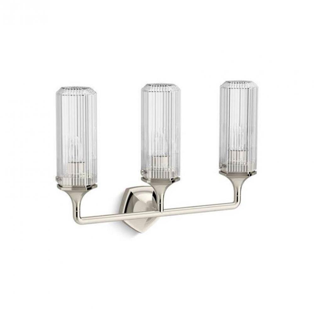 Occasion® Three-light sconce