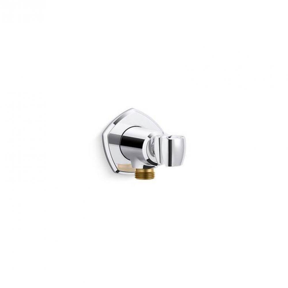 Occasion® Wall-mount handshower holder with supply elbow and check valve
