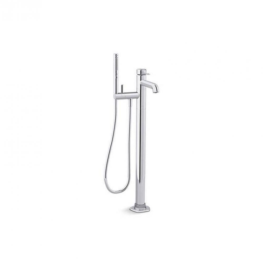 Occasion® Floor-mount bath filler trim with handshower