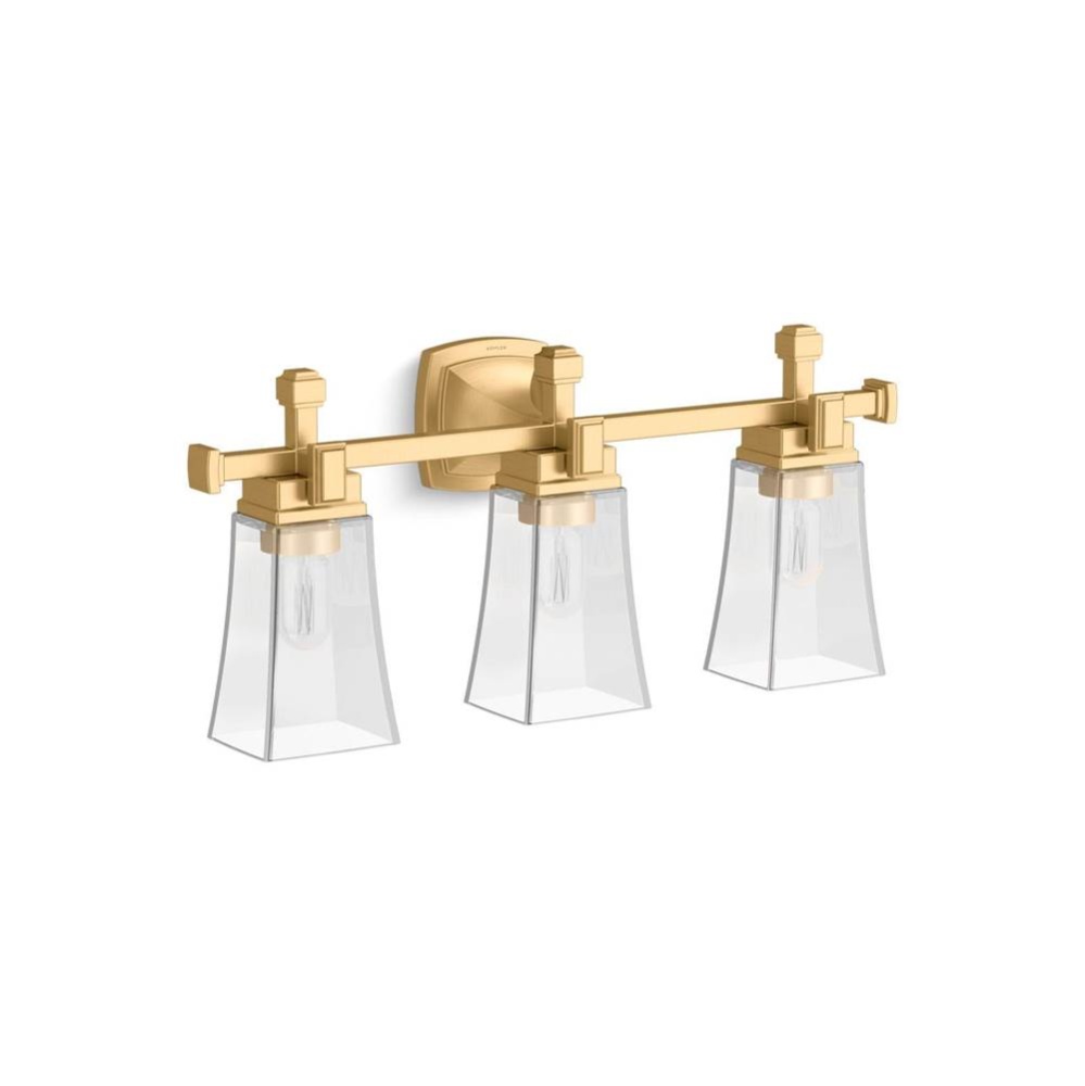 Riff® Three-light sconce
