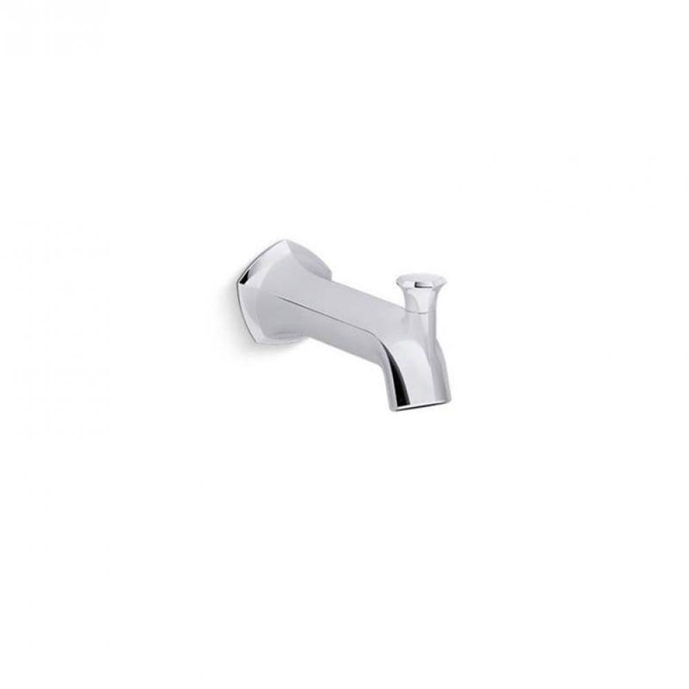 Occasion® Wall-mount bath spout with Straight design and diverter