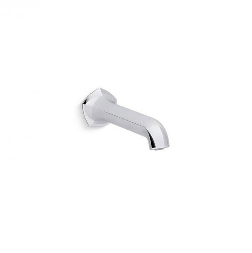 Occasion® Wall-mount bath spout with Straight design, 8''