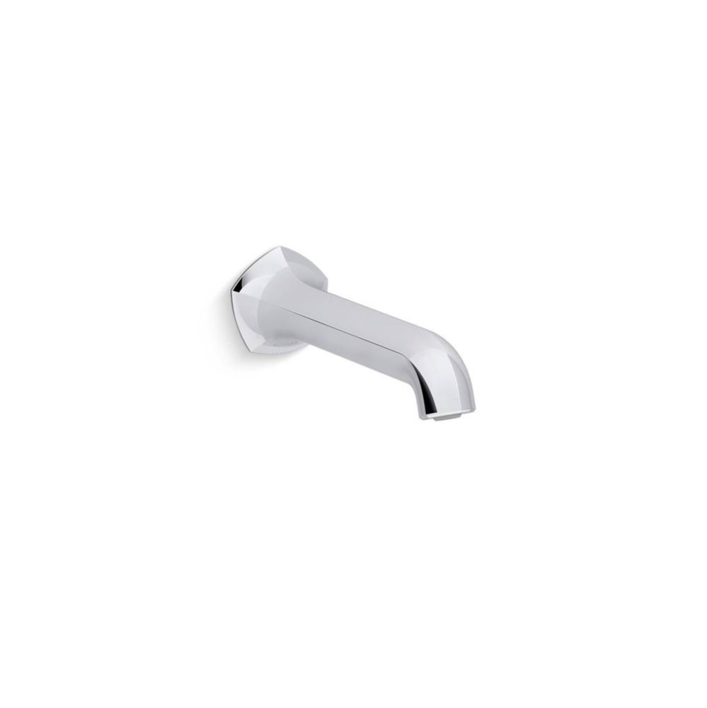 Occasion® Wall-mount bath spout with Straight design, 8''