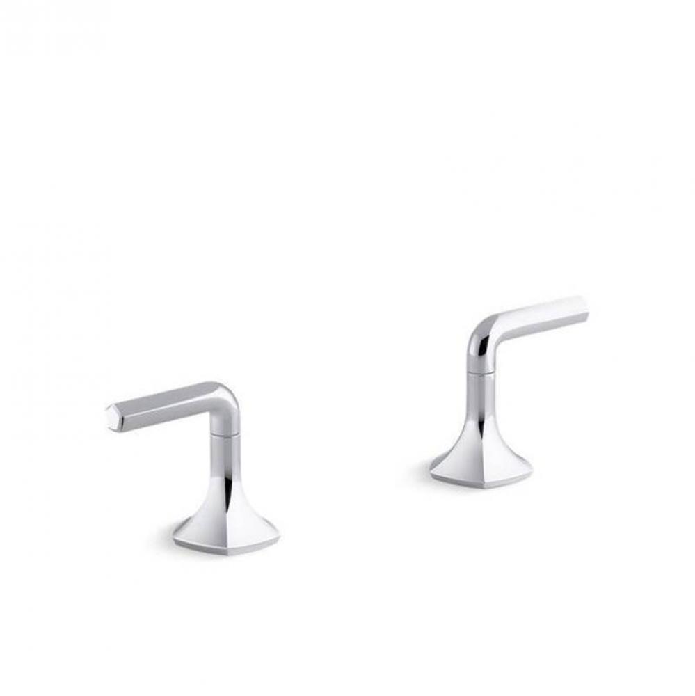 Occasion® Deck-mount bath faucet handles with Lever design