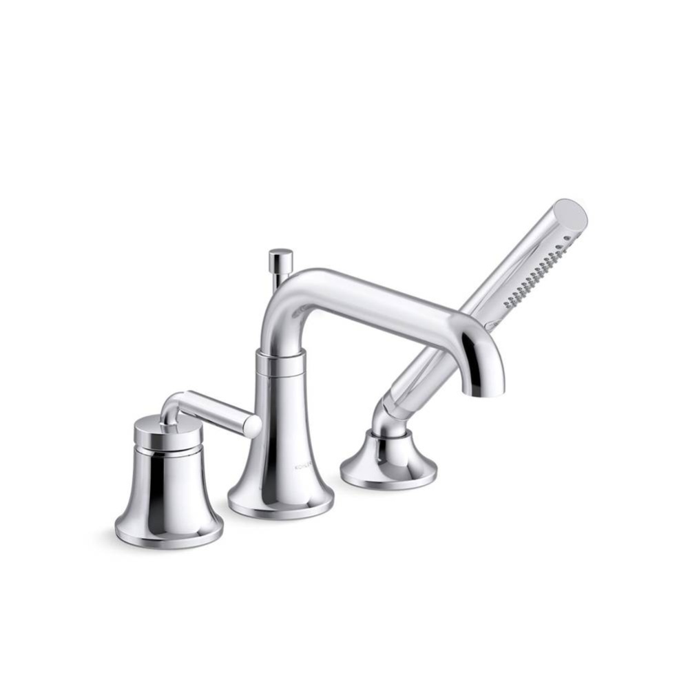 Tone™ Deck-mount bath faucet with handshower