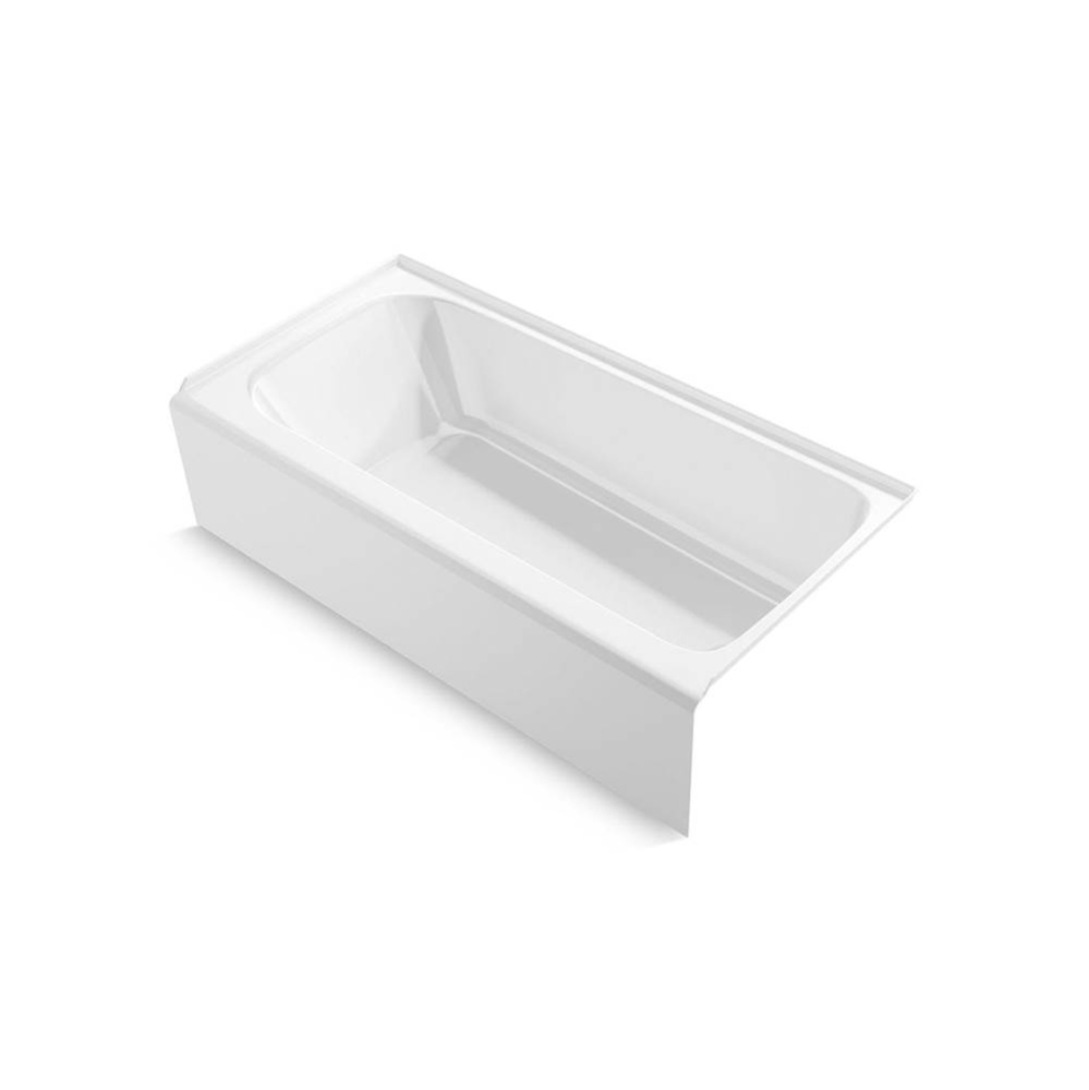 Avec™ 72'' x 36'' alcove bath, right drain