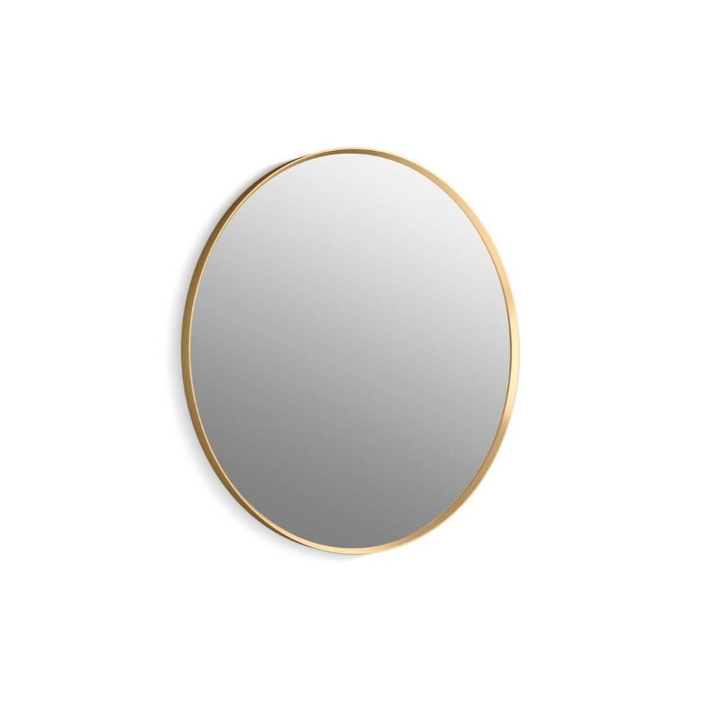 Essential 36'' round framed mirror