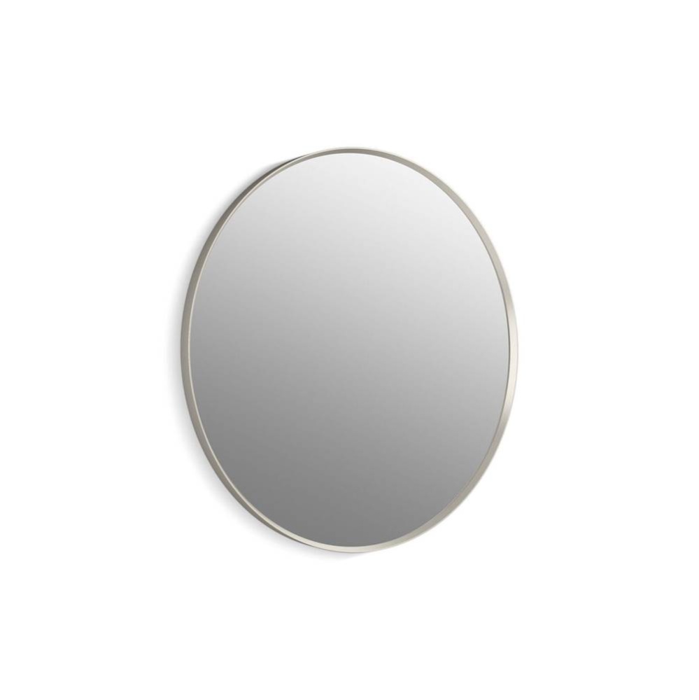 Essential 36'' round framed mirror