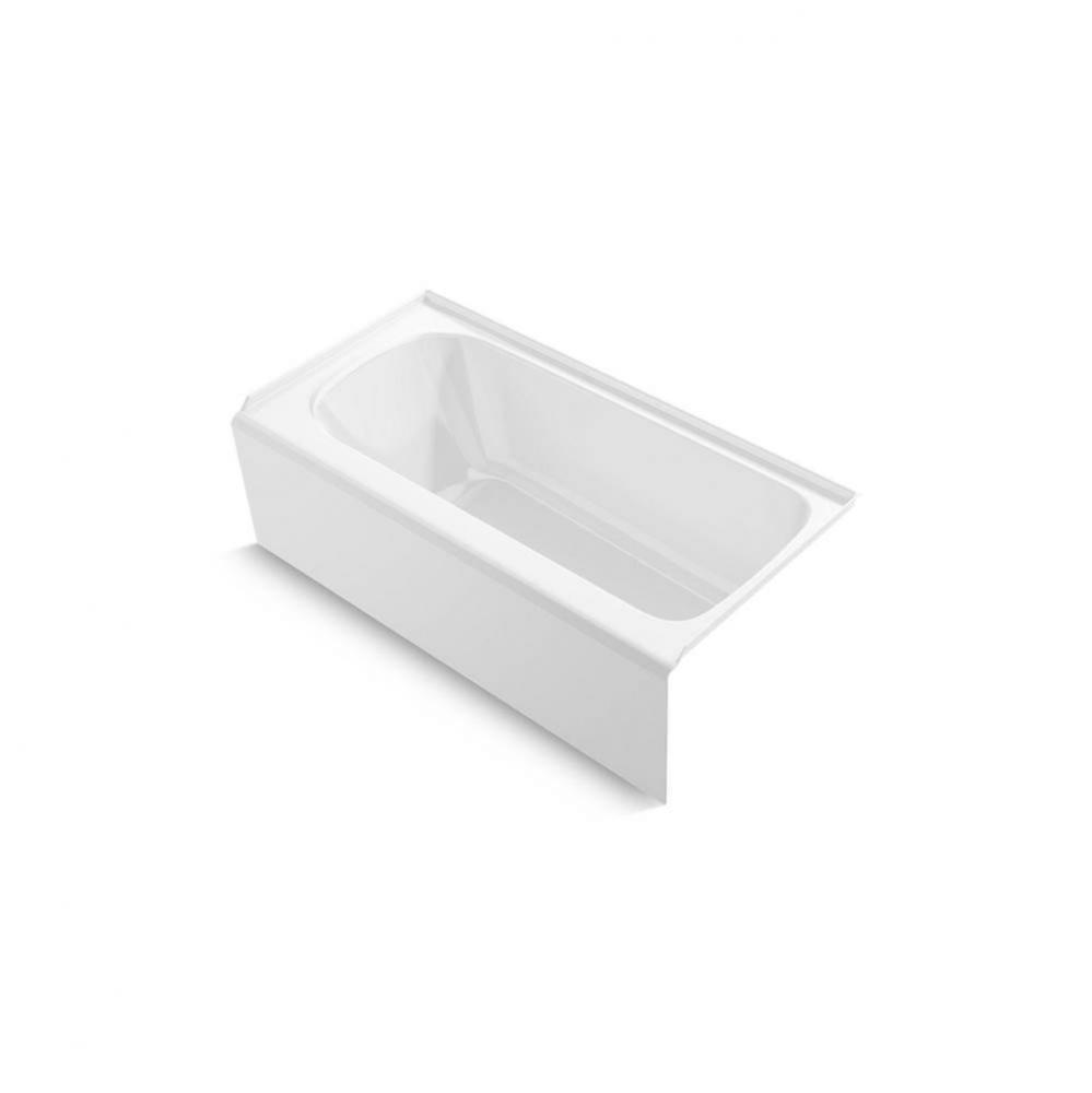 Avec™ 60'' x 30'' alcove bath, right drain