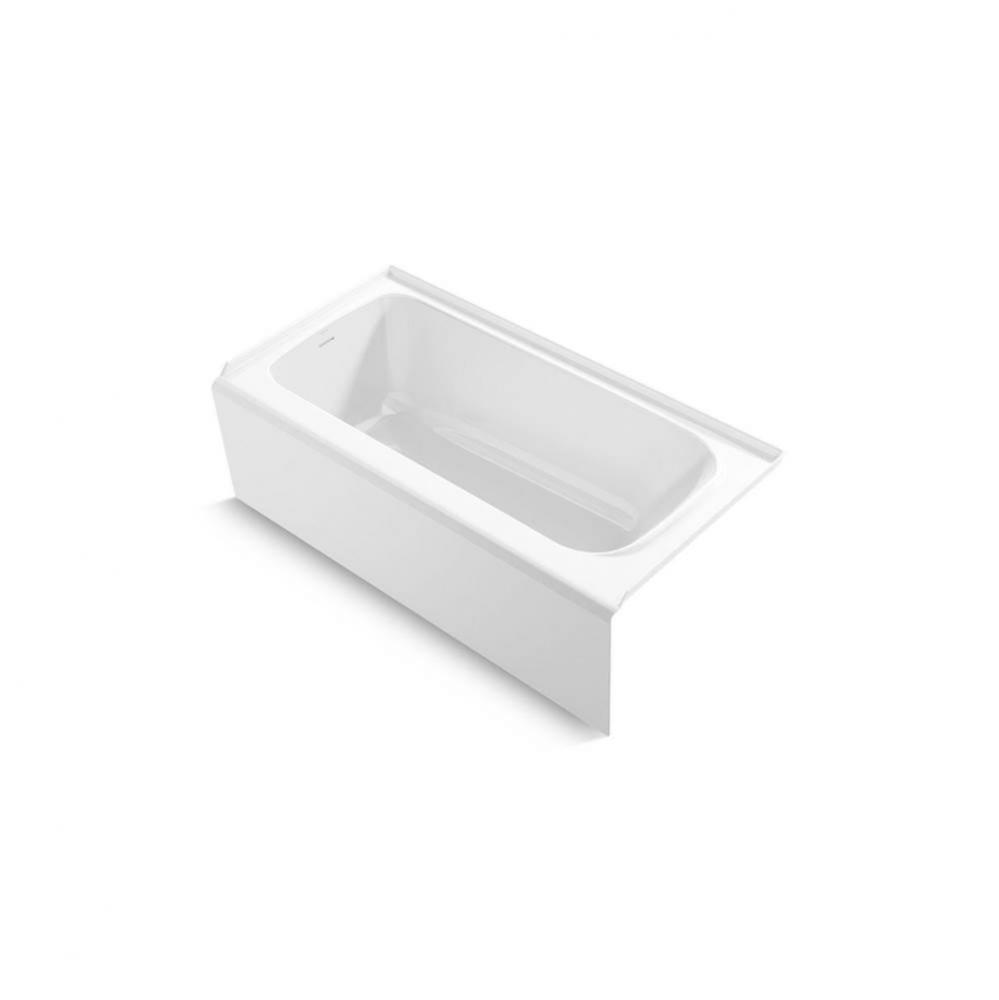 Avec™ 60'' x 30'' alcove bath, left drain