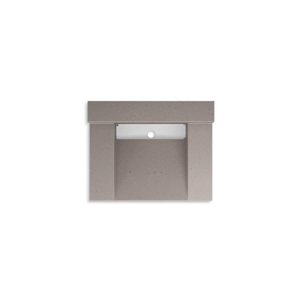 Constellation™ 30'' wall-mount lavatory system with backsplash