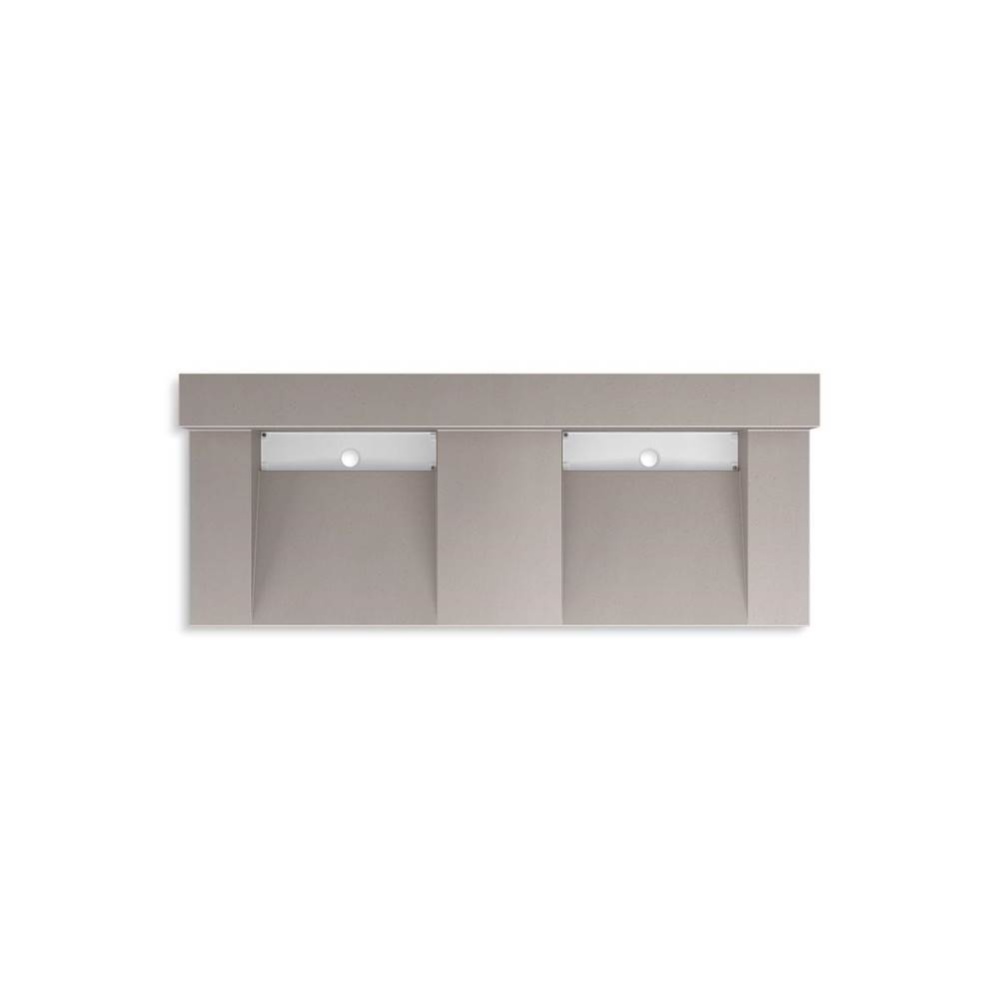 Constellation™ 60'' wall-mount basin lavatory system with backsplash