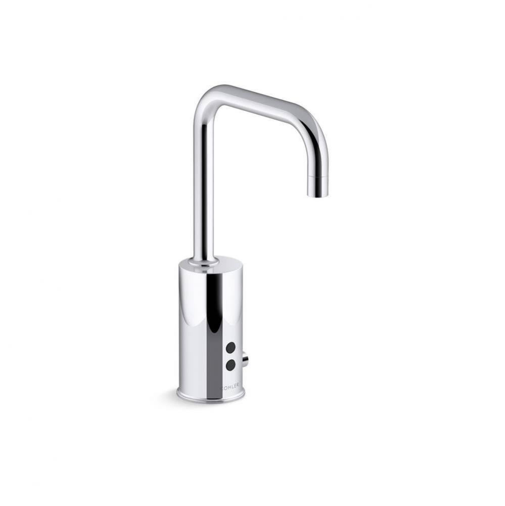 Gooseneck Touchless single-hole lavatory faucet with Insight™ sensor technology and temperature
