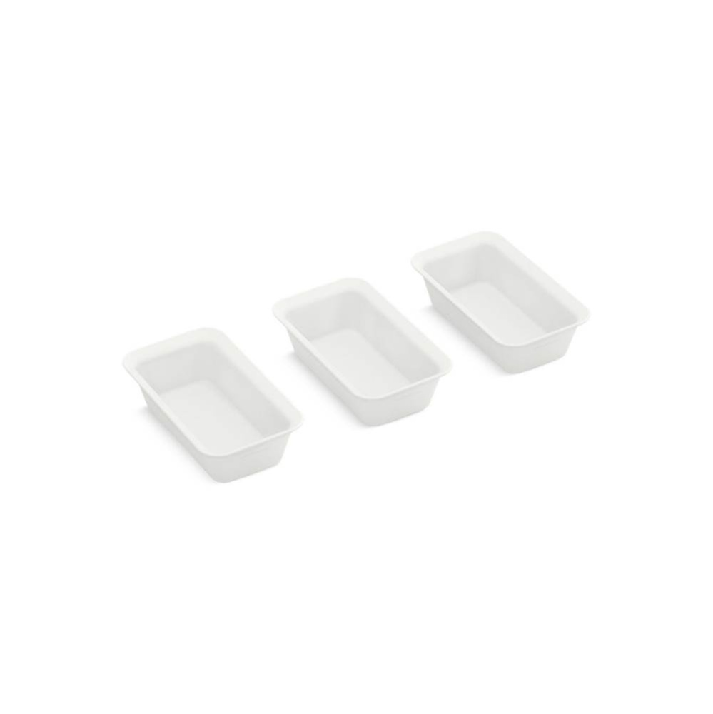 Three-piece workstation prep bowl set