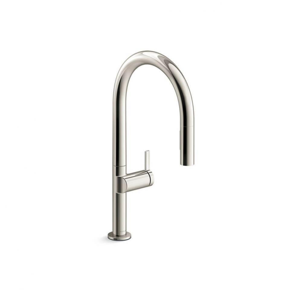 Components® Touchless pull-down kitchen sink faucet with two-function sprayhead
