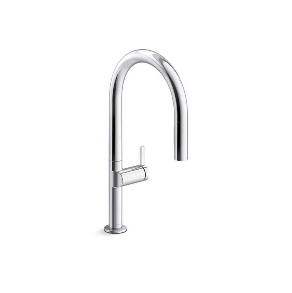 Components® Pull-down kitchen sink faucet with two-function sprayhead