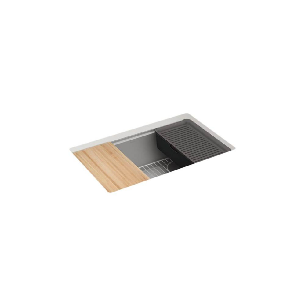 Billings™ 29'' undermount single-bowl workstation kitchen sink