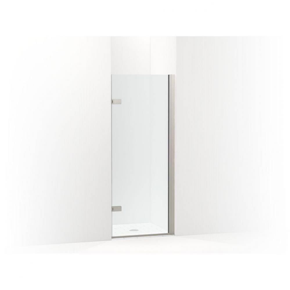 Composed™ 3/8'' pivot door glass and hardware, no handle
