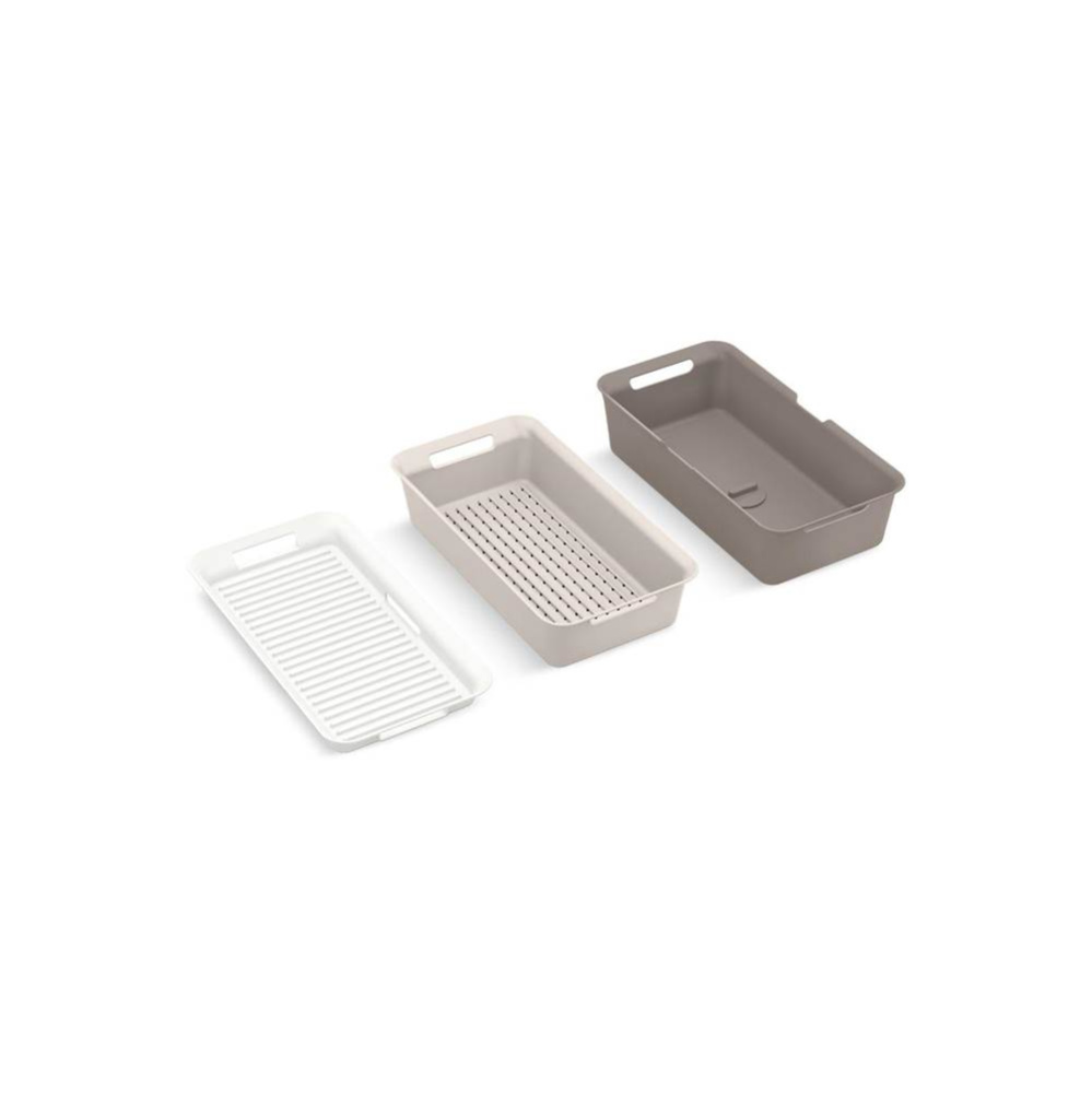 Riverby® Three-piece workstation sink accessory set