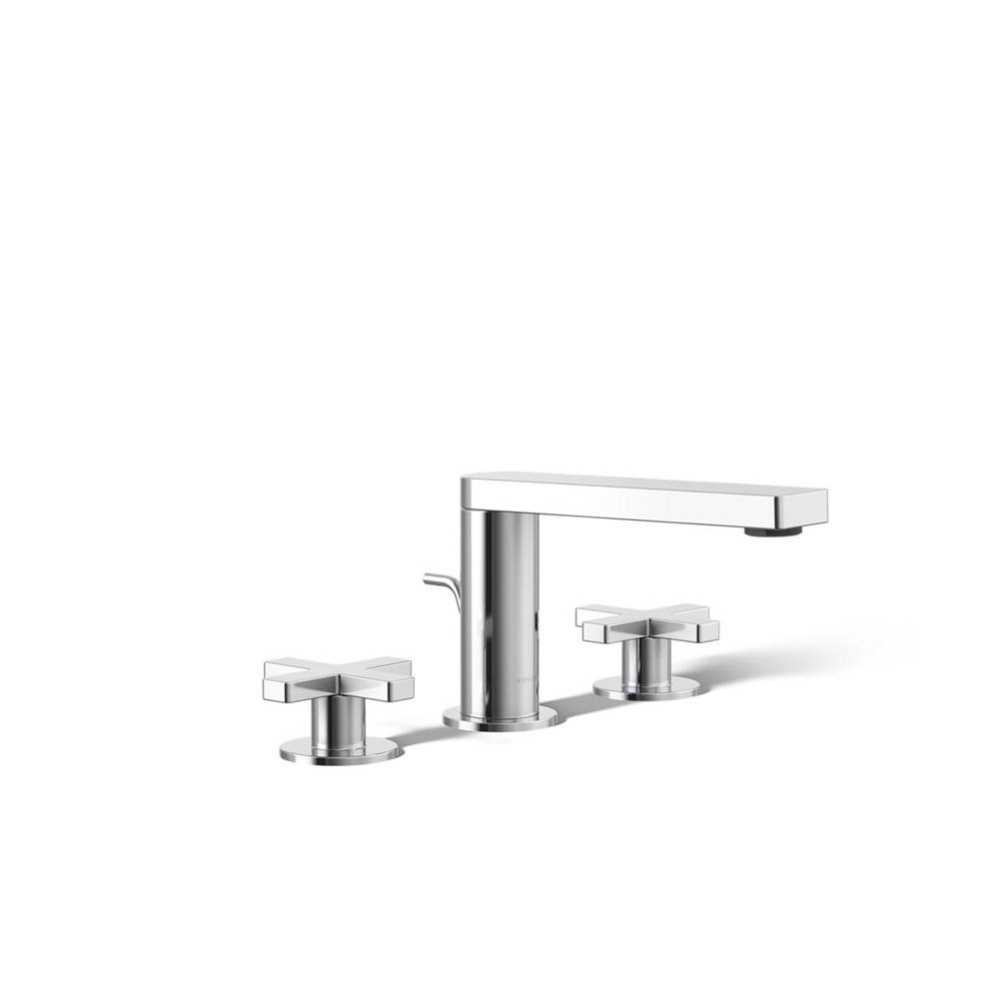 Composed® Widespread bathroom sink faucet with Cross handles, 1.2 gpm