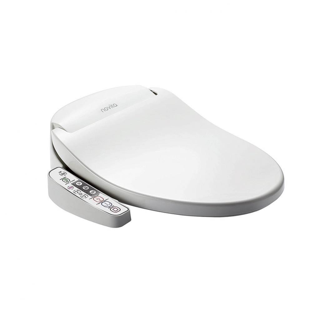 Novita Slimline Bidet Toilet Seat Round Model BN-330S