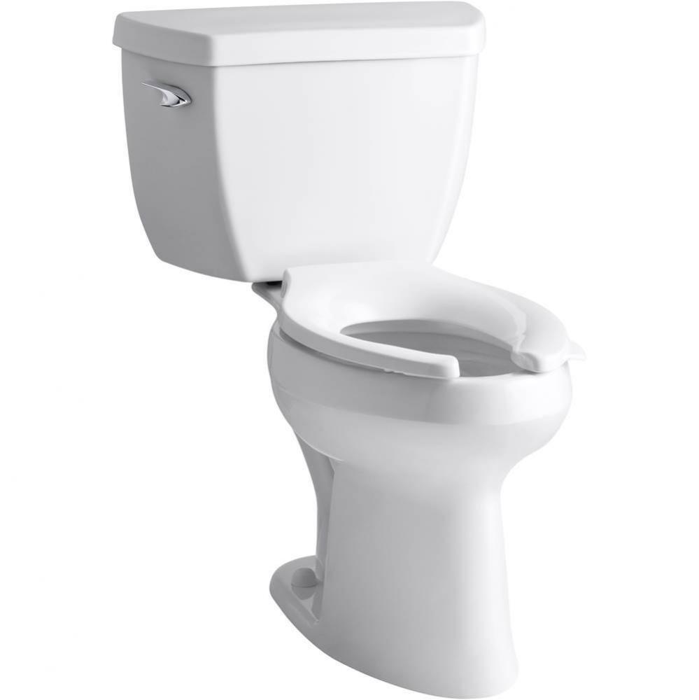 Highline® Classic Two-piece elongated toilet with concealed trapway, 1.6 gpf