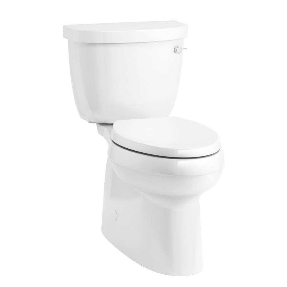 Cimarron® Two-piece elongated toilet with skirted trapway, 1.28 gpf