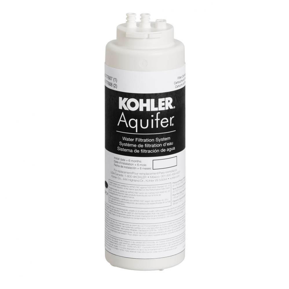 Aquifer® Single replacement filter cartridge