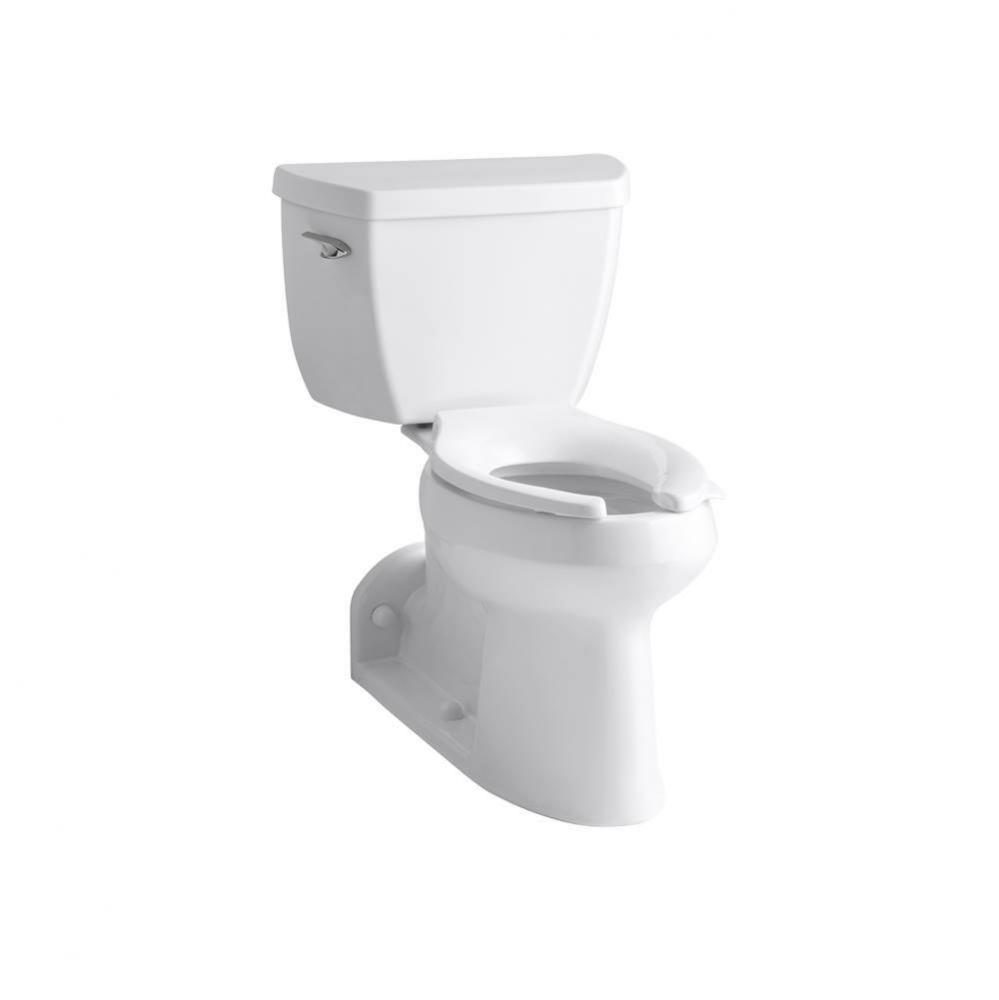 Barrington™ Two-piece elongated toilet, 1.0 gpf