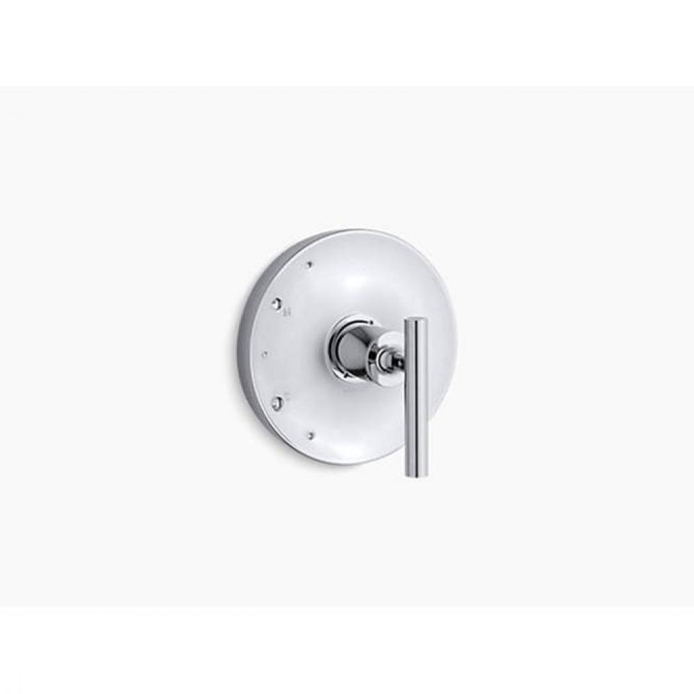 Purist® Rite-Temp® valve trim with lever handle