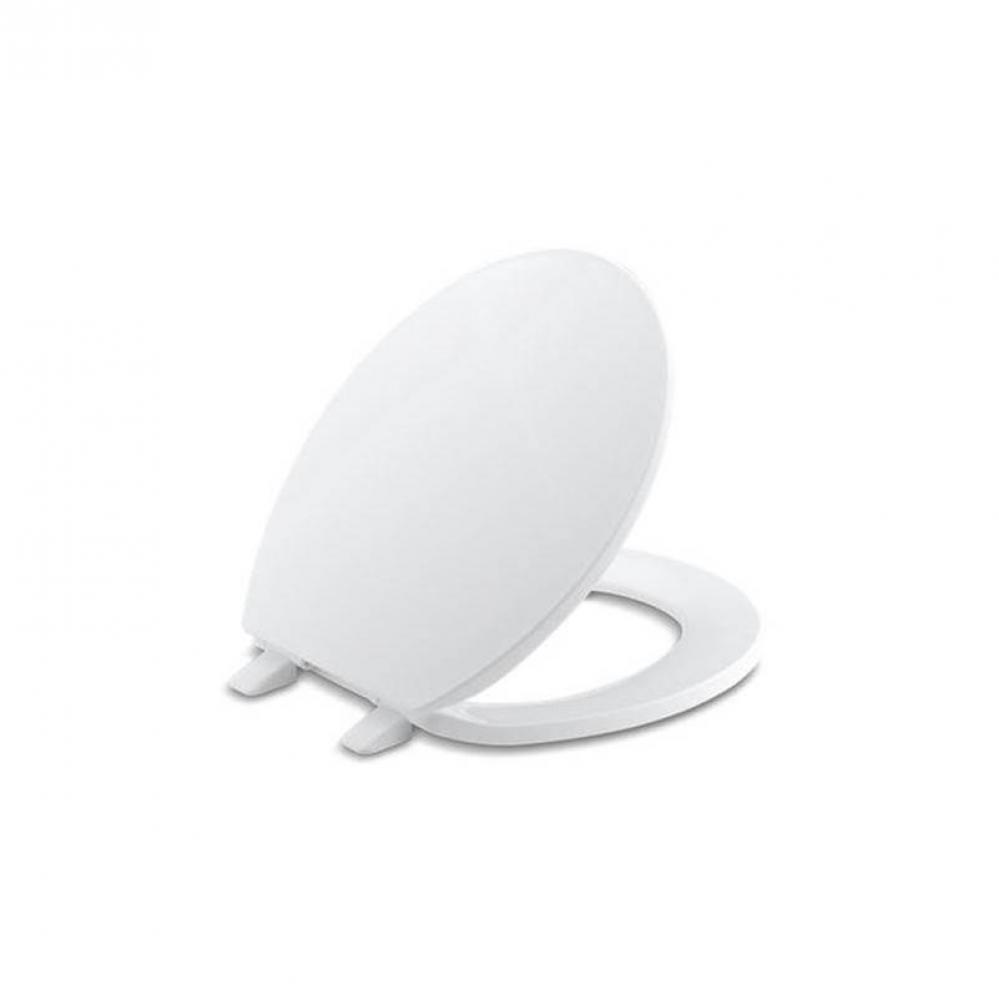 Brevia™ Quick-Release™ round-front toilet seat