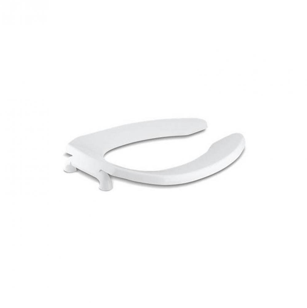 Lustra™ Elongated toilet seat with self-sustaining check hinge