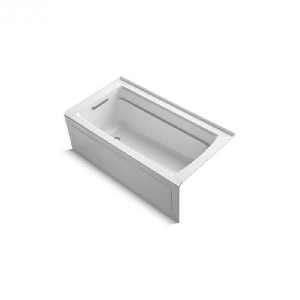 Archer® 60'' x 32'' alcove bath, left drain