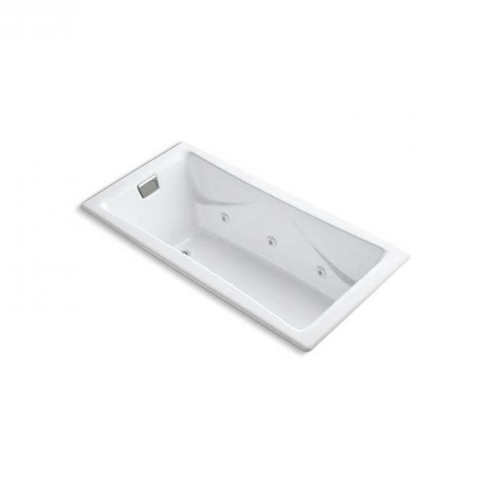 Tea-for-Two® 71-3/4'' x 36'' drop-in/undermount whirlpool bath