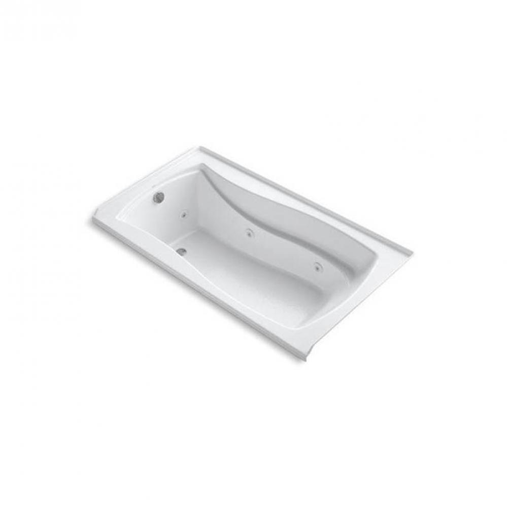 Mariposa® 66'' x 36'' alcove whirlpool, left drain