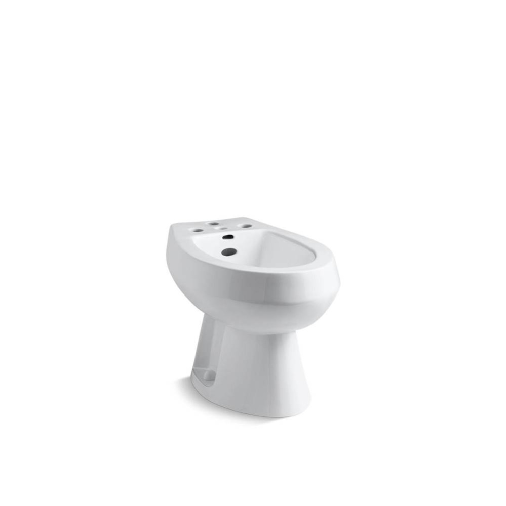San Tropez® Vertical spray bidet with 4 faucet holes