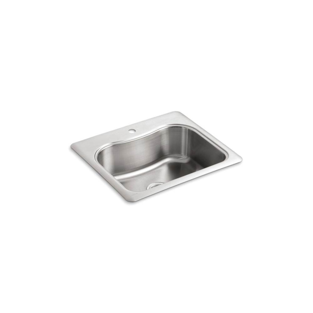 Staccato™ 25'' top-mount single-bowl kitchen sink