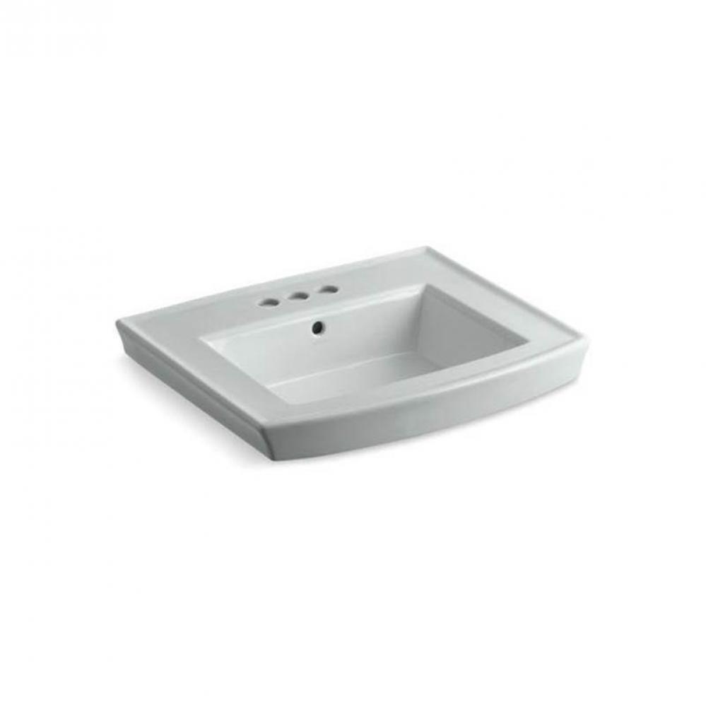 Archer® 24'' rectangular pedestal bathroom sink