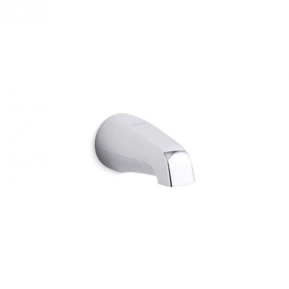 Coralais® Wall-mount bath spout, 4-7/8'', slip-fit connection