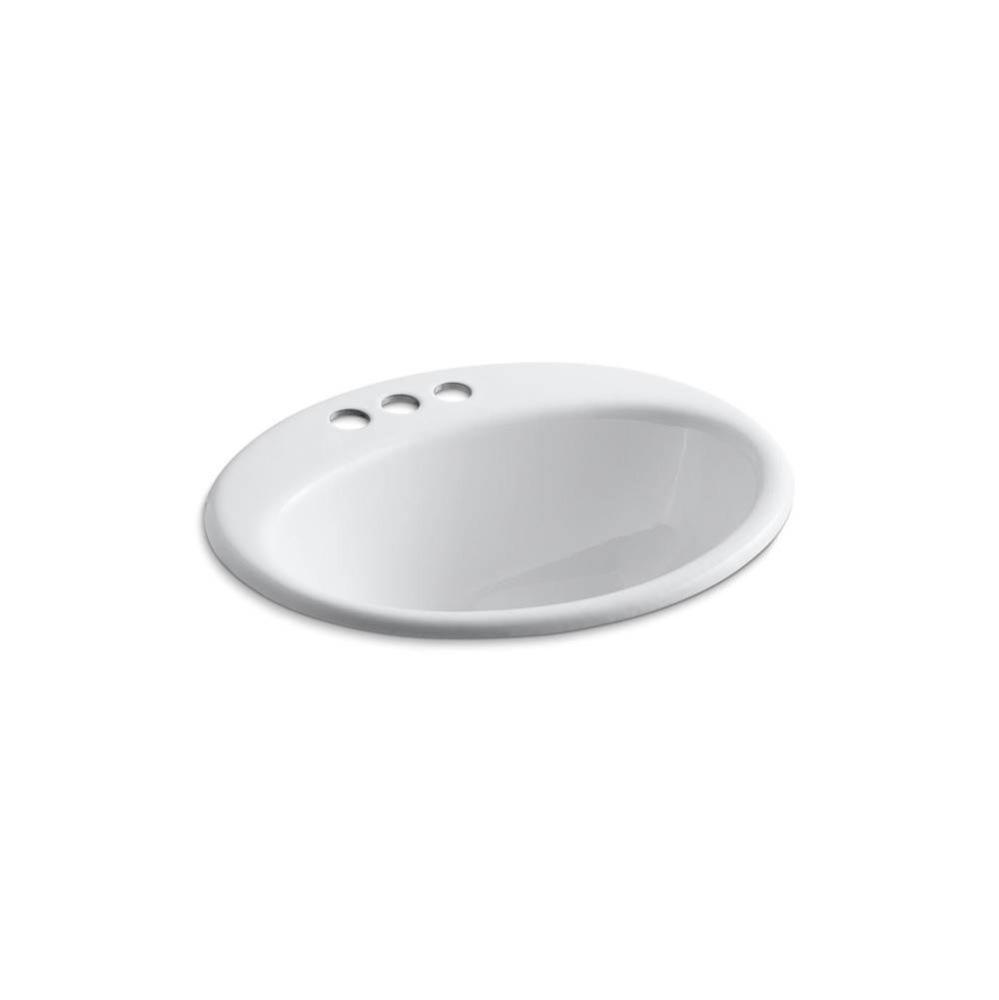 Farmington® 19-1/4'' oval drop-in bathroom sink