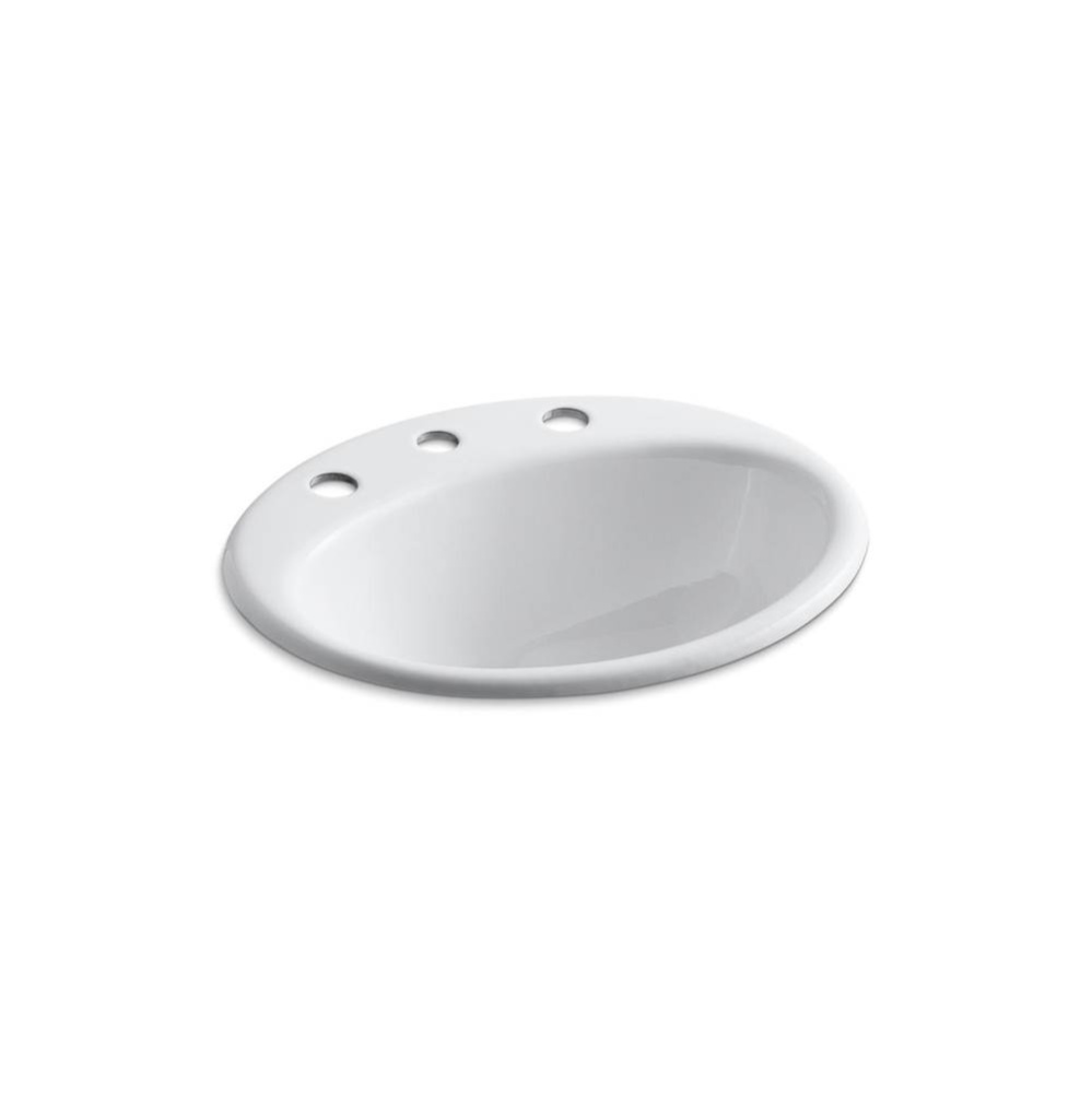 Farmington® 19-1/4'' oval drop-in bathroom sink